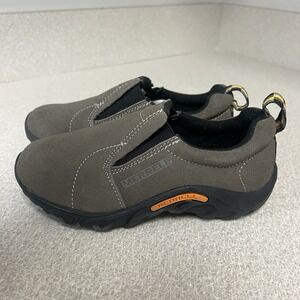 Merrell Jungle Moc Slip-On Suede Shoes Kids Youth Boys Size 12.5‎ New J95635